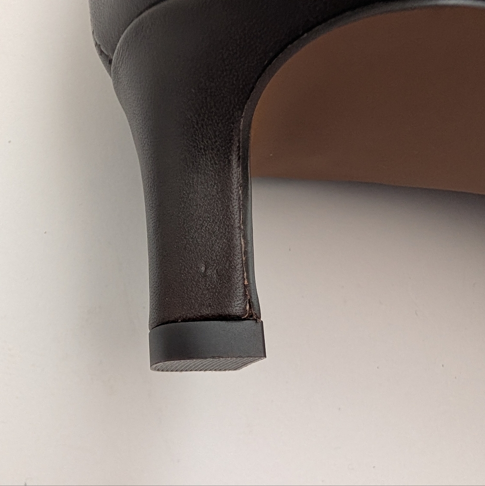 Madewell The Dimes Chelsea Boots Size 8 Turkish Coffee Brown Leather - Picture 9 of 9